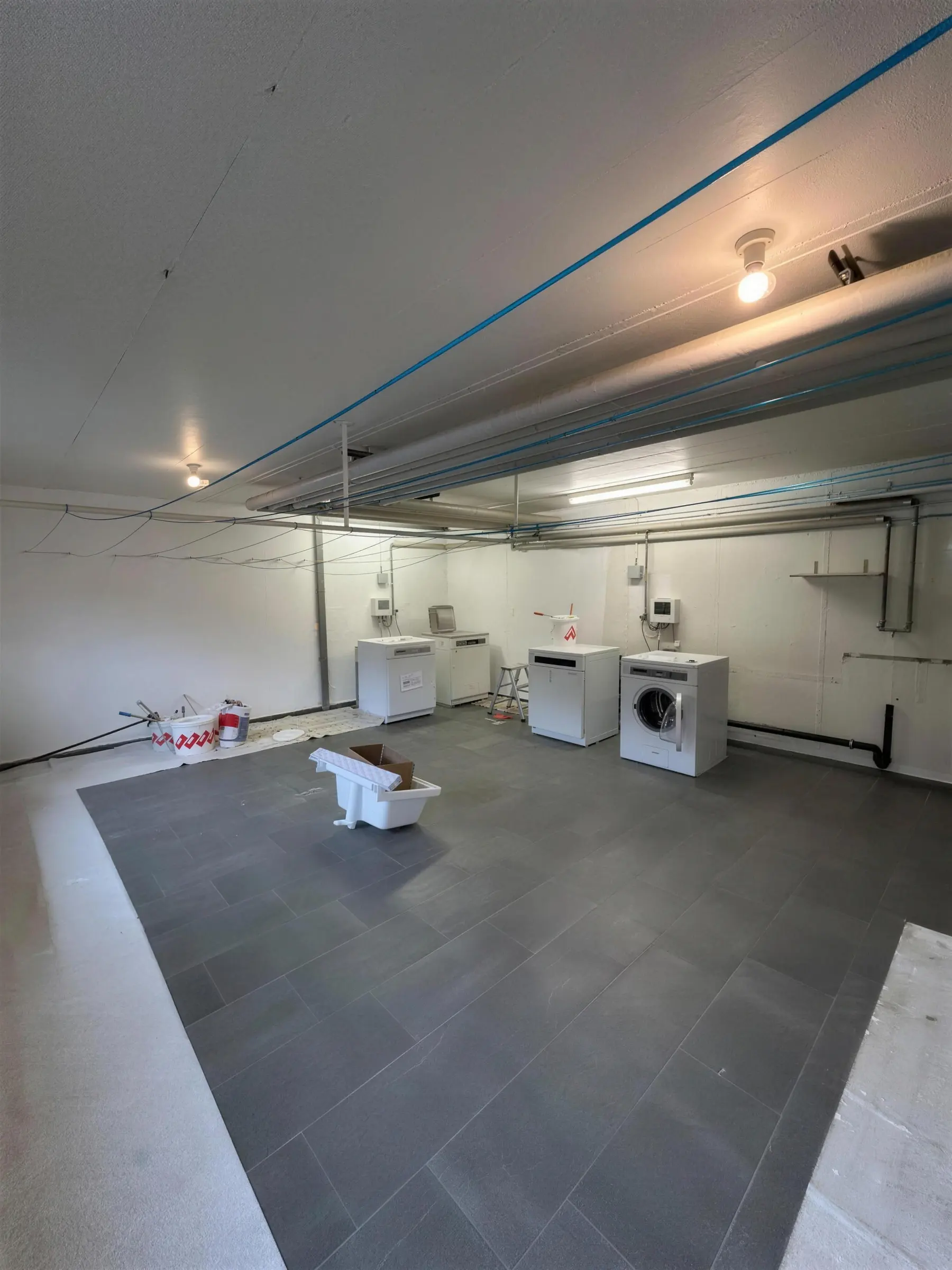 Buanderie d'immeuble